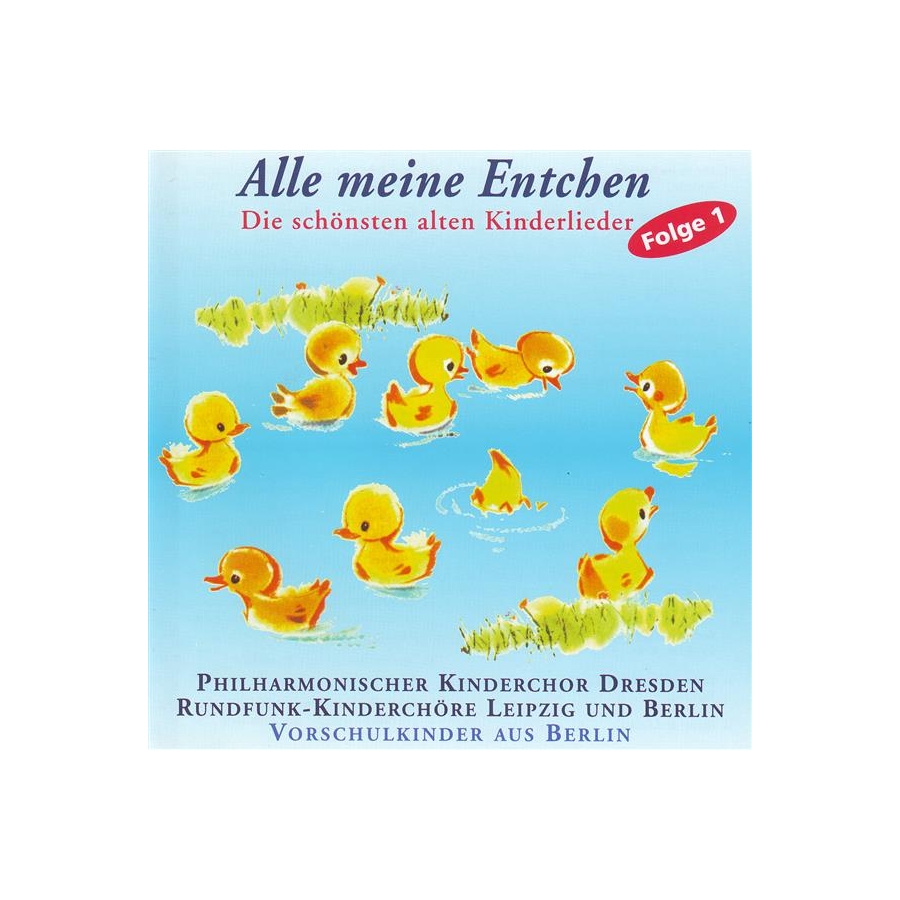CD Alle meine Entchen Die schönsten alten Kinderlieder Rundfunk Kin