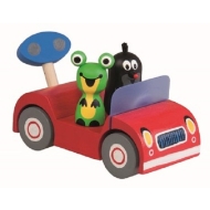 Auto Rot - Motiv - Der kleine Maulwurf und Frosch