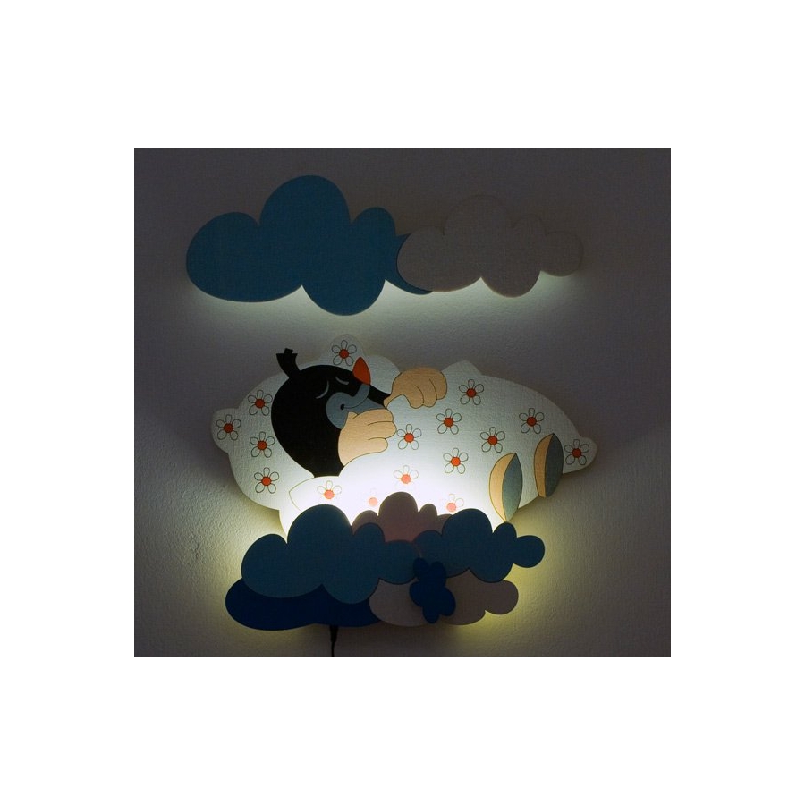 GoTrain LED-Nachtlicht Basis Aus Holz - 7 Farben, Dimmbar Für Acryl & Glas