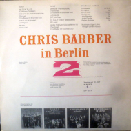 Chris Barber - Chris Barber In Berlin 2  Amiga Vinyl LP