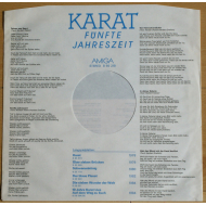 Karat - Fünfte Jahreszeit Amiga Vinyl LP
