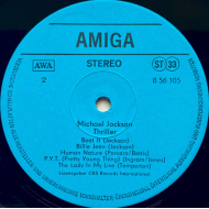 Michael Jackson - Thriller  Amiga Vinyl LP