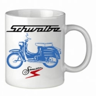 Tasse - Kaffeepott - Schwalbe Blau