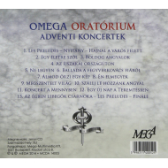Omega - Orat&oacute;rium Adventi Koncertek CD + DVD-Video