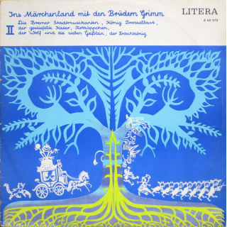 Gebr&uuml;der Grimm - Ins M&auml;rchenland Mit Den Br&uuml;dern Grimm II Litera Vinyl LP Mono