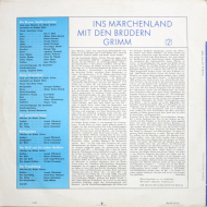 Gebr&uuml;der Grimm - Ins M&auml;rchenland Mit Den Br&uuml;dern Grimm II Litera Vinyl LP Mono