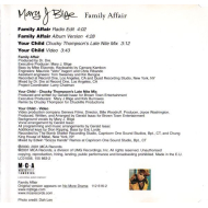 Mary J Blige - Family Affair Maxi CD