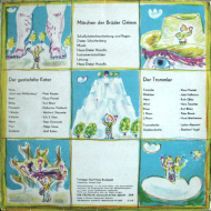Br&uuml;der Grimm - Der Gestiefelte Kater / Der Trommler  Litera Vinyl LP