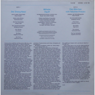Wilhelm Hauff - Zwerg Nase  Litera Vinyl LP