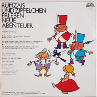 V&aacute;clav Čtvrtek - Rumzais Und Zipfelchen Erleben Neue Abenteuer   Supraphon Vinyl LP