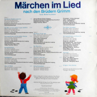 Br&uuml;der Grimm - Rundfunk-Kinderchor Leipzig, Hans Sandig - M&auml;rchen Im Lied  Nova Vinyl LP