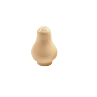 Pfefferstreuer aus Keramik rot mit wei&szlig;en Punkten