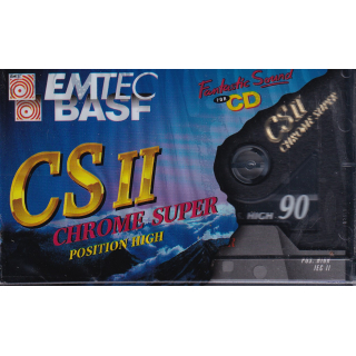 BASF / EMTEC CS II Chrome Super Position High 90min , 2 x 45min