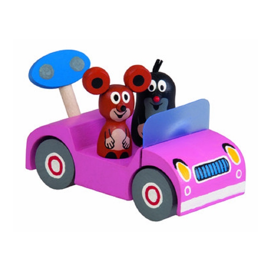 Auto Pink Motiv Der Kleine Maulwurf Mit Der Maus 11 99