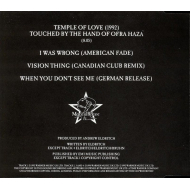The Sisters Of Mercy - Temple Of Love Maxi CD