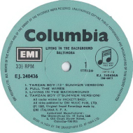 Baltimora - Living In The Background  Vinyl LP