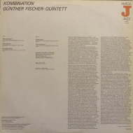 Günther Fischer-Quintett - Kombination  Amiga Vinyl LP