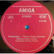 Günther Fischer-Quintett - Kombination  Amiga Vinyl LP