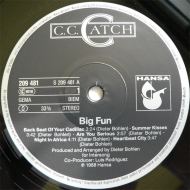 C.C. Catch - Big Fun  Vinyl LP