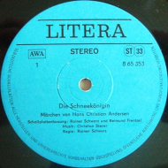 Hans Christian Andersen - Die Schneekönigin  Litera Vinyl LP