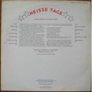 Katrin Lindner & Schubert-Band - Heisse Tage  Amiga...