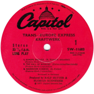 Kraftwerk - Trans-Europe Express  Vinyl LP