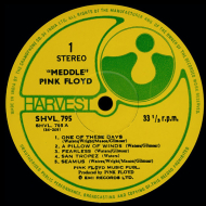 Pink Floyd - Meddle  Vinyl LP