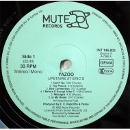 Yazoo - Upstairs At Erics  Vinyl LP