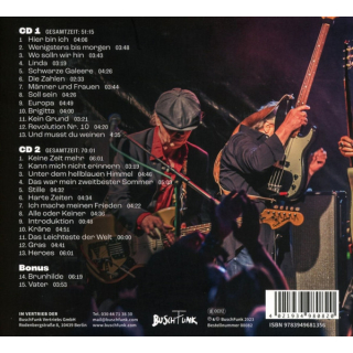 Alexander Scheer, Andreas Dresen und Band - Immer Wieder Nie Genug: Alexander Scheer | Andreas Dresen & Band Live Aus Dem Festsaal Kreuzberg [Stereo]