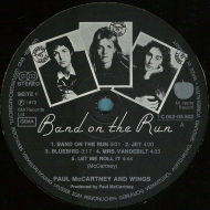 Paul McCartney & Wings - Band On The Run  Vinyl LP