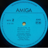 Various - Kleeblatt Nr. 14 - Electronic-Pop  Amiga Vinyl LP