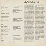 Gjon Delhusa - Gjon Delhusa  Amiga Vinyl LP