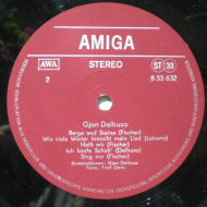 Gjon Delhusa - Gjon Delhusa  Amiga Vinyl LP