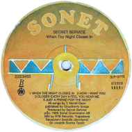 Secret Service - When The Night Closes In  Vinyl LP