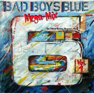 Bad Boys Blue - Mega-Mix Vol. 1 (The Official Bootleg Megamix, Vol. 1)  12\, Maxi-Single, 45 RPM