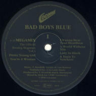 Bad Boys Blue - Mega-Mix Vol. 1 (The Official Bootleg Megamix, Vol. 1)  12\, Maxi-Single, 45 RPM