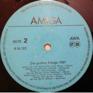 Various - Die Großen Erfolge 87  Amiga Vinyl LP