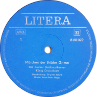 Brüder Grimm - Die Bremer Stadtmusikanten - Märchen Der Brüder Grimm  Litera Vinyl LP
