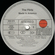The Flirts - Made In America Vinyl LP