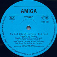 Pink Floyd - The Dark Side Of The Moon  Amiga Vinyl LP