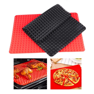 Silikonmatte für Mikrowelle Gasherd Backofen 39 x 27,5cm Antihaftfunktion