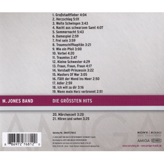 M. Jones Band - Nacht aus schwarzen Samt ( Die größten Hits )