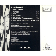 2 Unlimited - Tribal Dance Maxi CD