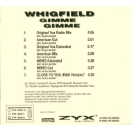 Whigfield - Gimme Gimme  Maxi CD