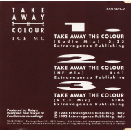 ICE MC - Take Away The Colour  Maxi CD