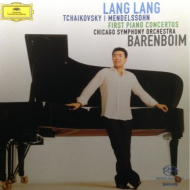 Tchaikovsky / Mendelssohn - Lang Lang, Chicago Symphony Orchestra, Barenboim* - First Piano Concertos [Album, Stereo]