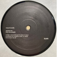 Maus & Stolle - For Your Ears Only 12" Vinyl Single 33  RPM, EP