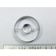 Rad groß mit Mittelteil Ausstechform...