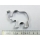 Elephant  ca.6cm Ausstechform Elefant Plätzchenausstecher aus Edelstahl