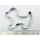 Hund ca. 7cm Ausstechform Plätzchenausstecher aus Edelstahl